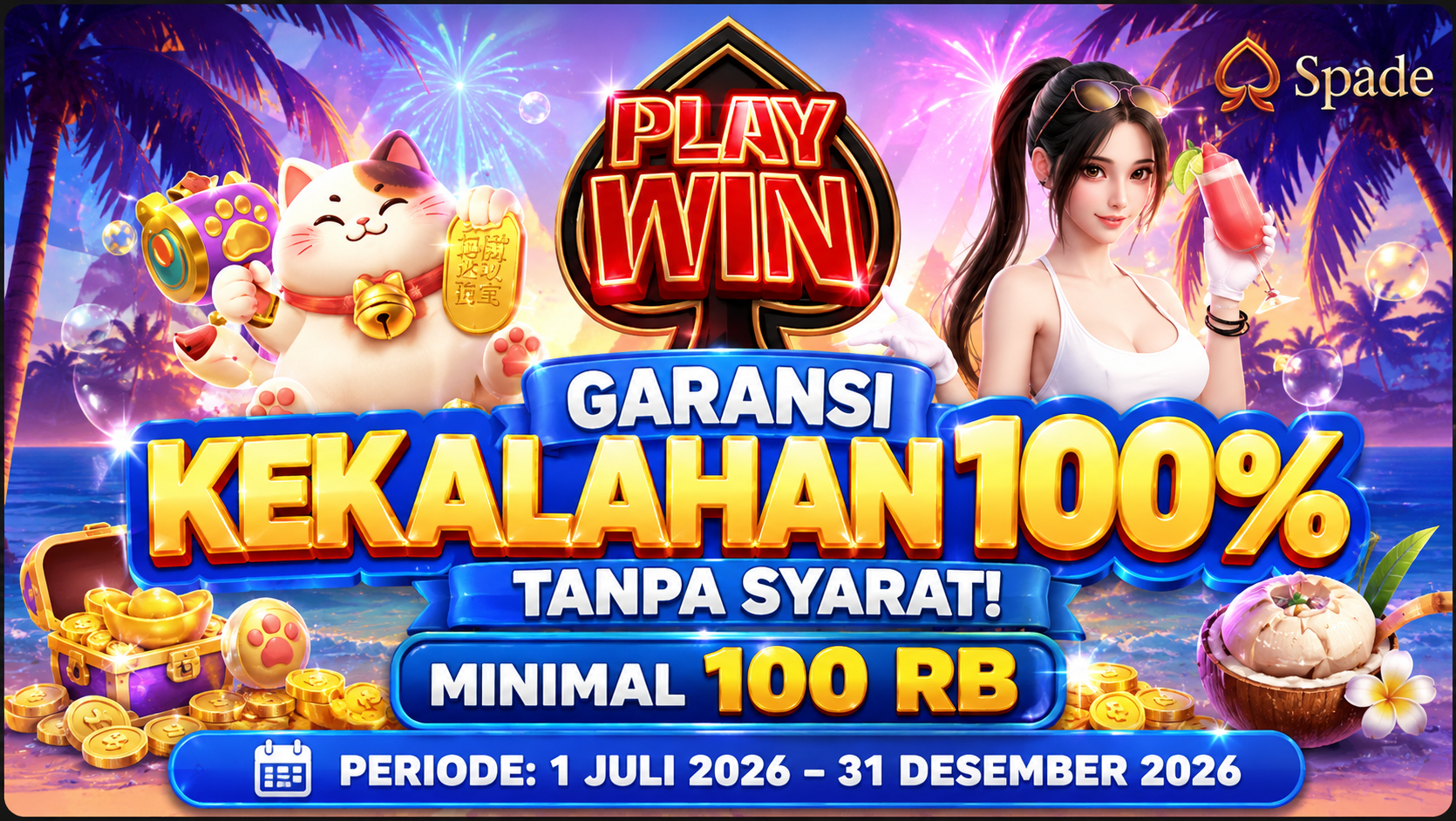 Bonus Slot Newmember 100%